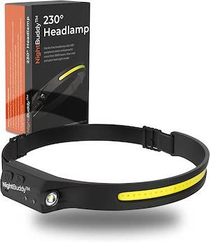 230 degree wrap-around headlamp